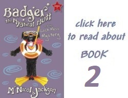 Read about Badger the Mystical Mutt and the Loch Mess Mystery